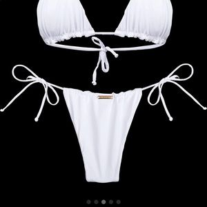 Brand new San Lorenzo white bikini
